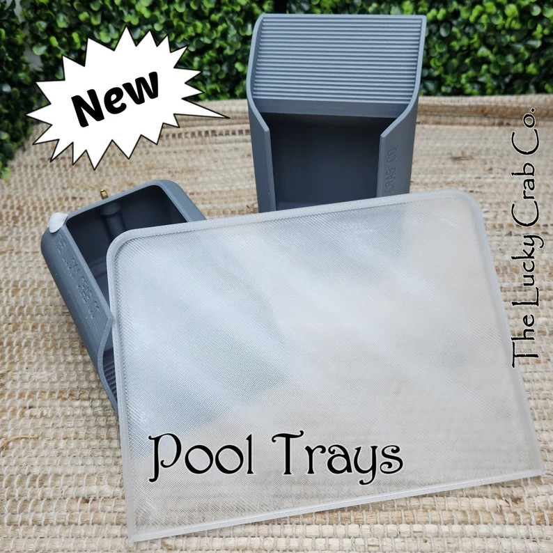 Hermit Crab Pool Tray 3D Printed Transparent Safety Tray - Etsy | Etsy (US)