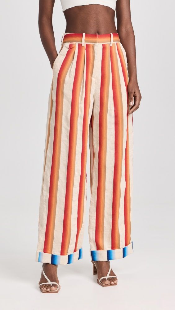 Rosie Assoulin Tailored Relaxed Trouser | Shopbop | Shopbop