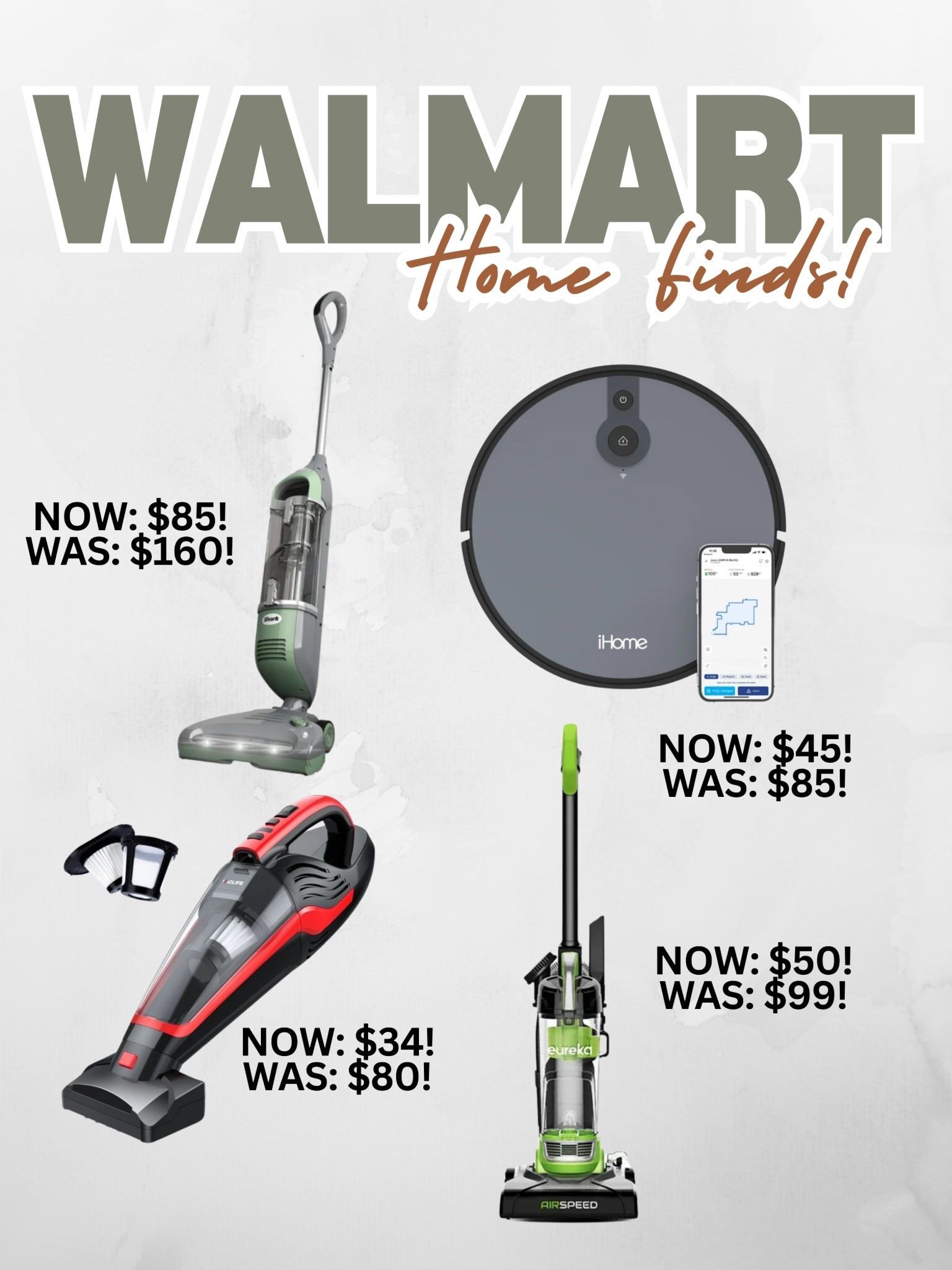 Walmart vacuum finds on sale! Walmart deal days!

#LTKHome #LTKSaleAlert #LTKFindsUnder100