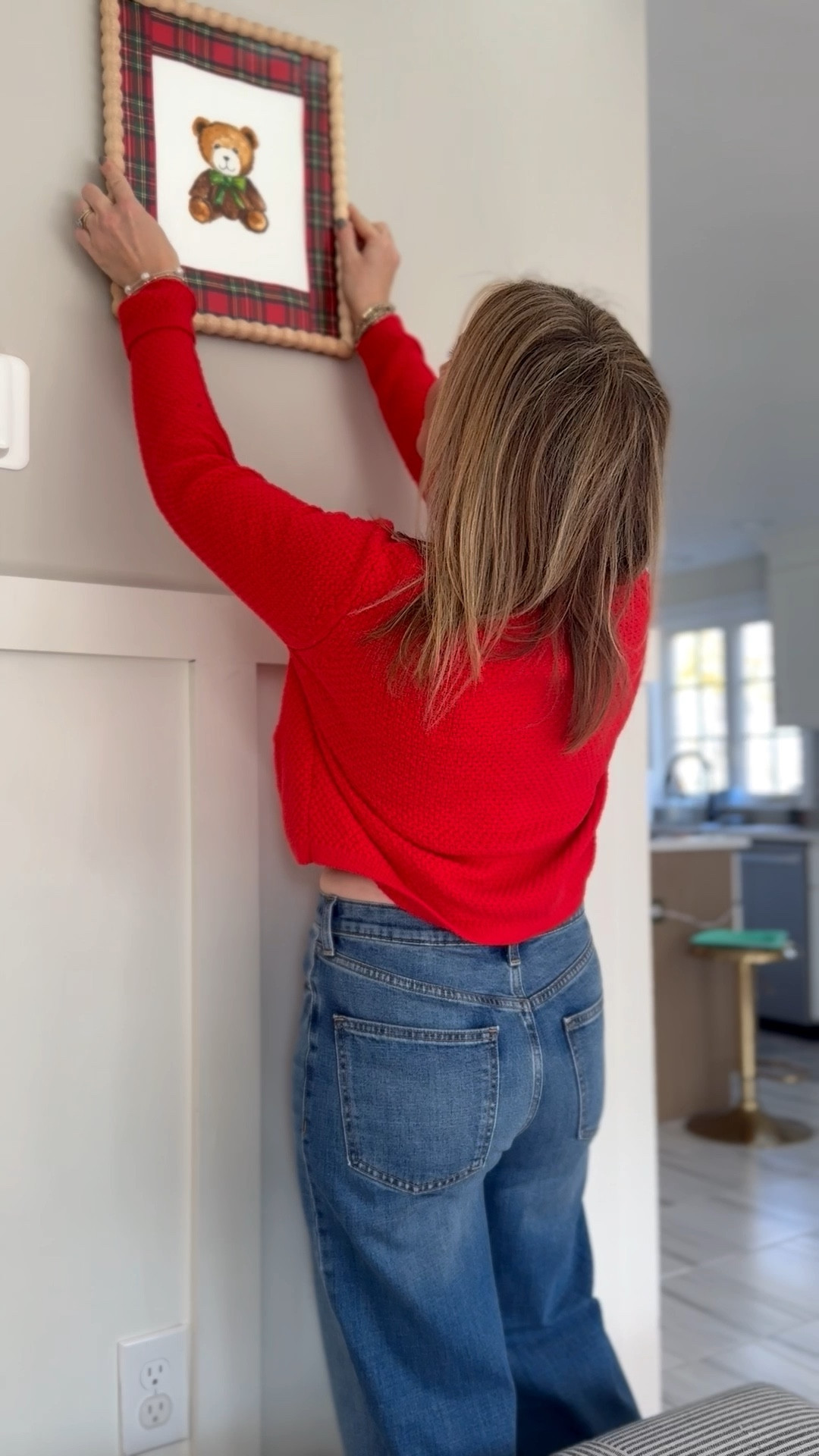 I made the cutest teddy bear art for Christmas! Linking all the supplies and my new favorite denim! 😜 

#LTKootd #LTKHoliday #LTKdayinmylife