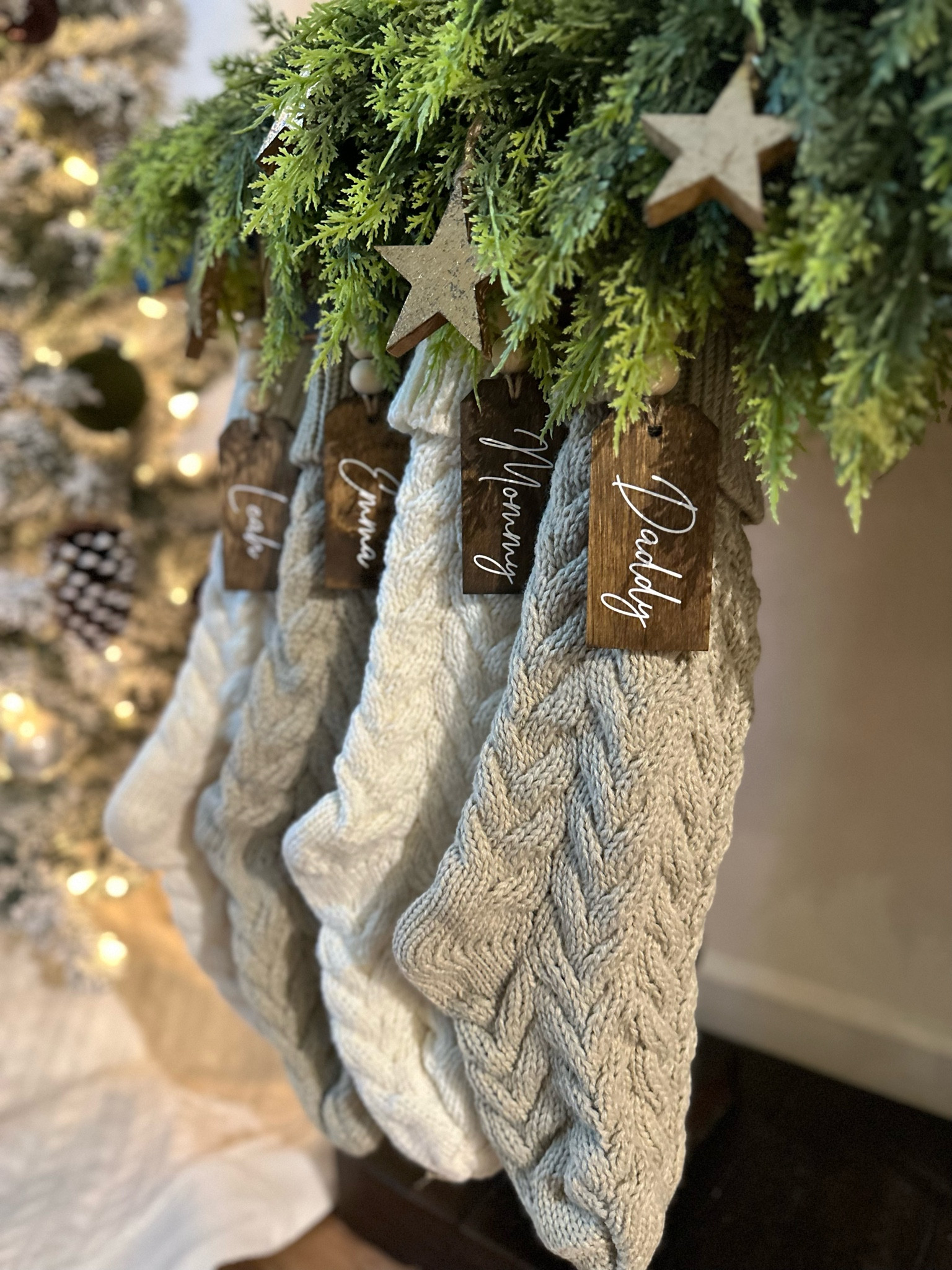New stockings this year with the arrival of our new beautiful baby girl! LOVE these! Neutral, Cozy, Organic  

#LTKhome #LTKSeasonal #LTKHoliday