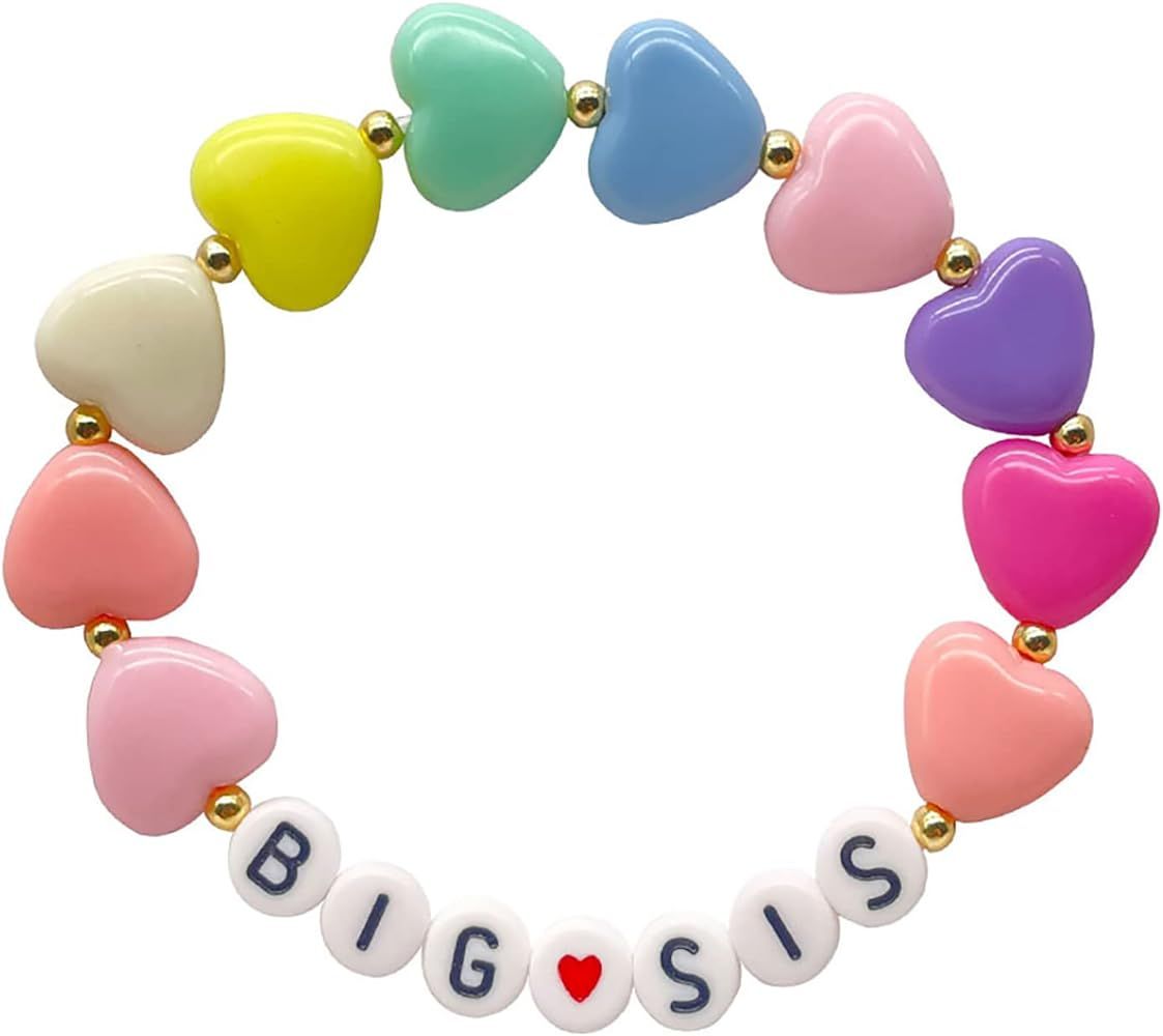 Big Sister Gift for Sister, Big Sister Bracelet, Little Sister Gifts for Sisters for Little Girls... | Amazon (US)