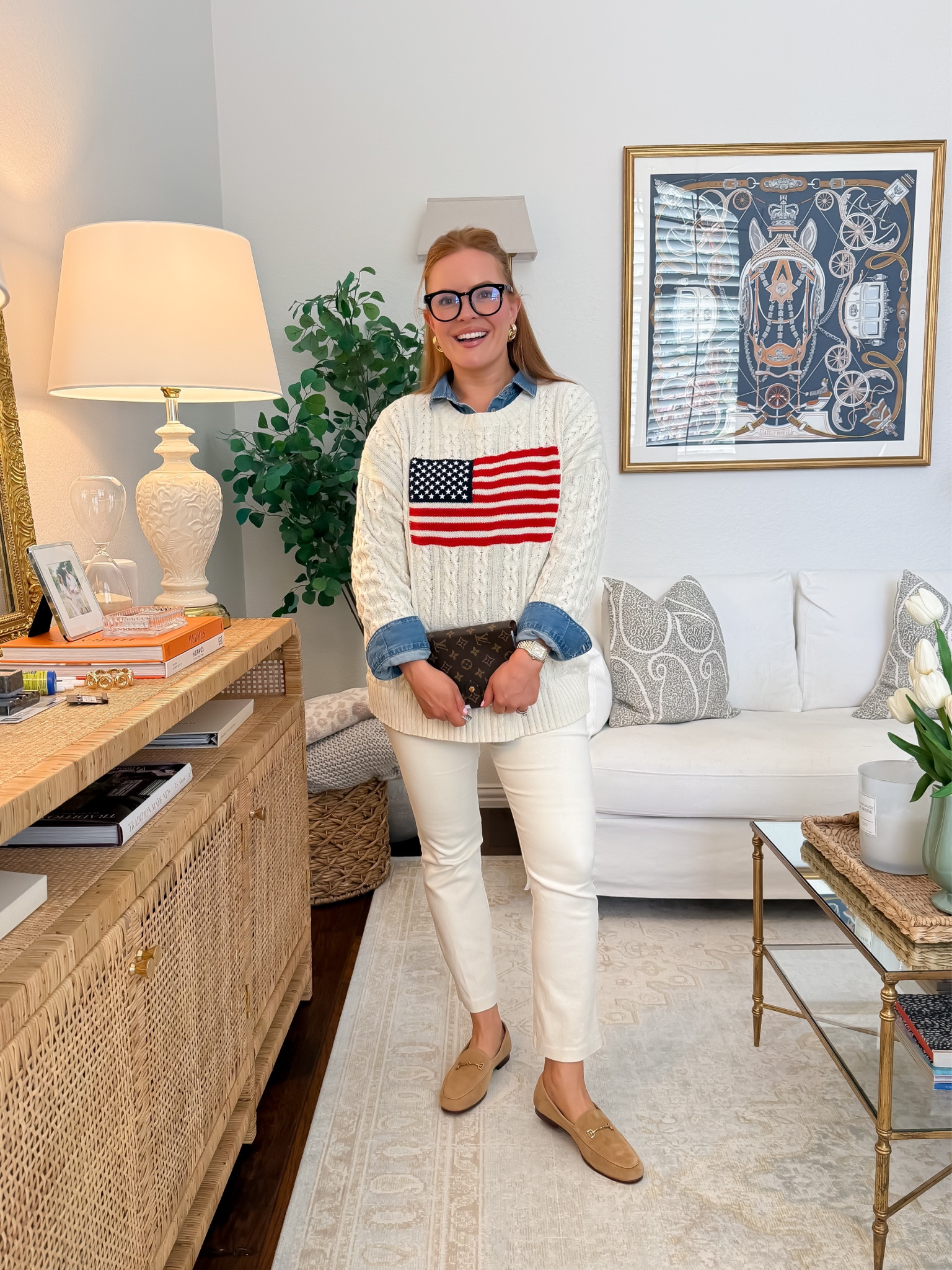 @Target A lightweight statement sweater + white denim is one of my favorite easy WFH outfit combos. Comfortable enough to work from home all day, but still cute enough to head out the door when mom life calls 🤍

I love outfits like this because they feel effortless but still look put together for meetings, errands, or school pick up. Truly a grab-and-go look I’ll repeat all season.

Everything is linked in this LTK post

#LTKgrwm #LTKootd #LTKWorkwear