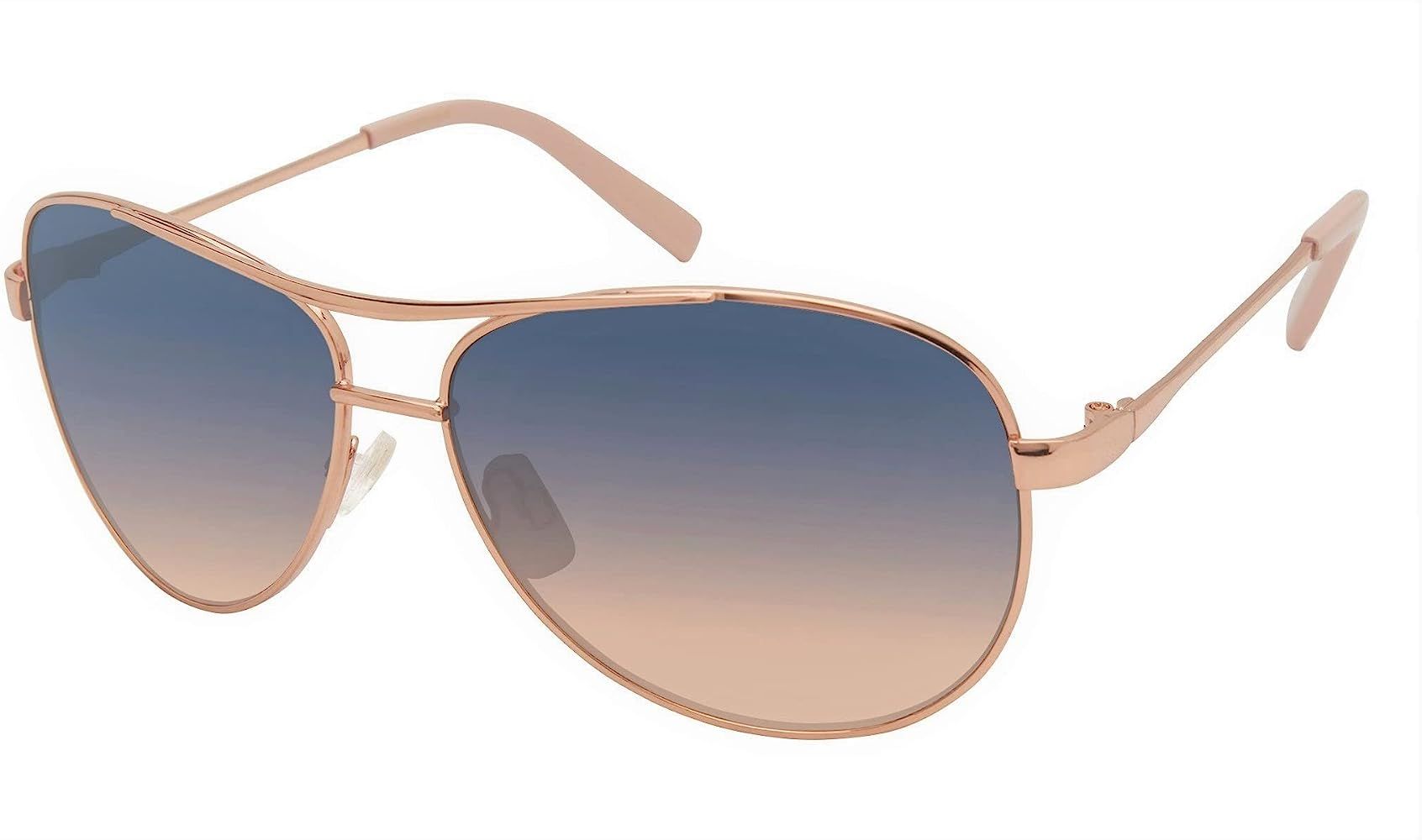 Jessica Simpson J106 Iconic UV Protective Metal Aviator Sunglasses. Glam Gifts for Women Worn All Ye | Amazon (US)