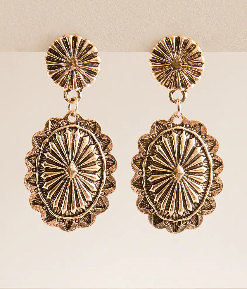 Western Earring | Buckle