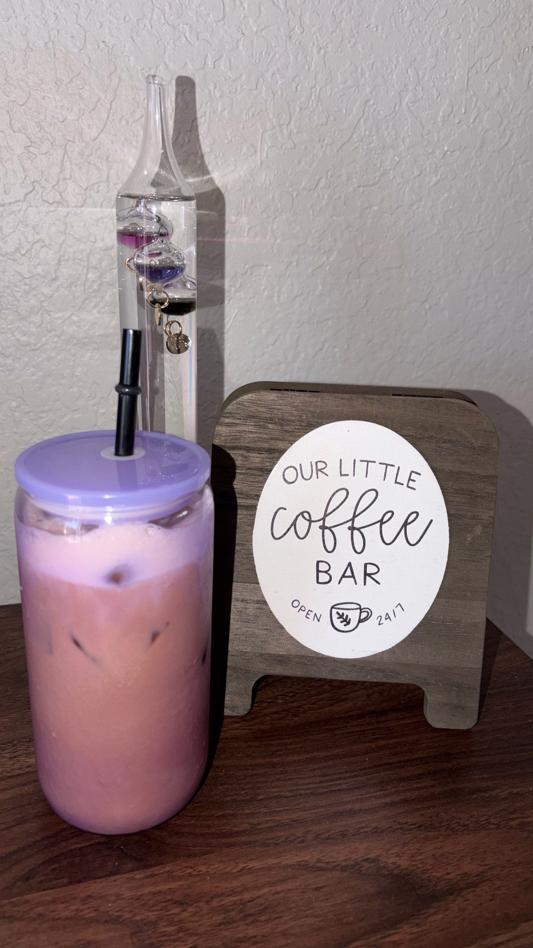 My morning coffee routine! I’ve had this Ninja Luxe Cafe espresso machine for a few months now and I use it every single day. It is amazing! Obsessed with the little coffee bar sign too 

#LTKHome #LTKdayinmylife #LTKmorningroutine