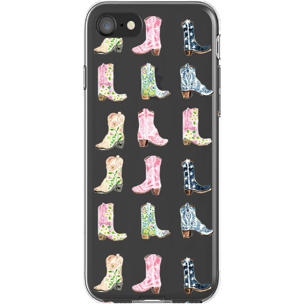 Phone Case, Cowgirl Boots Print | Evelyn Henson