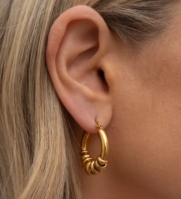 Kenzie Hoops | JacqMaria Jewelry