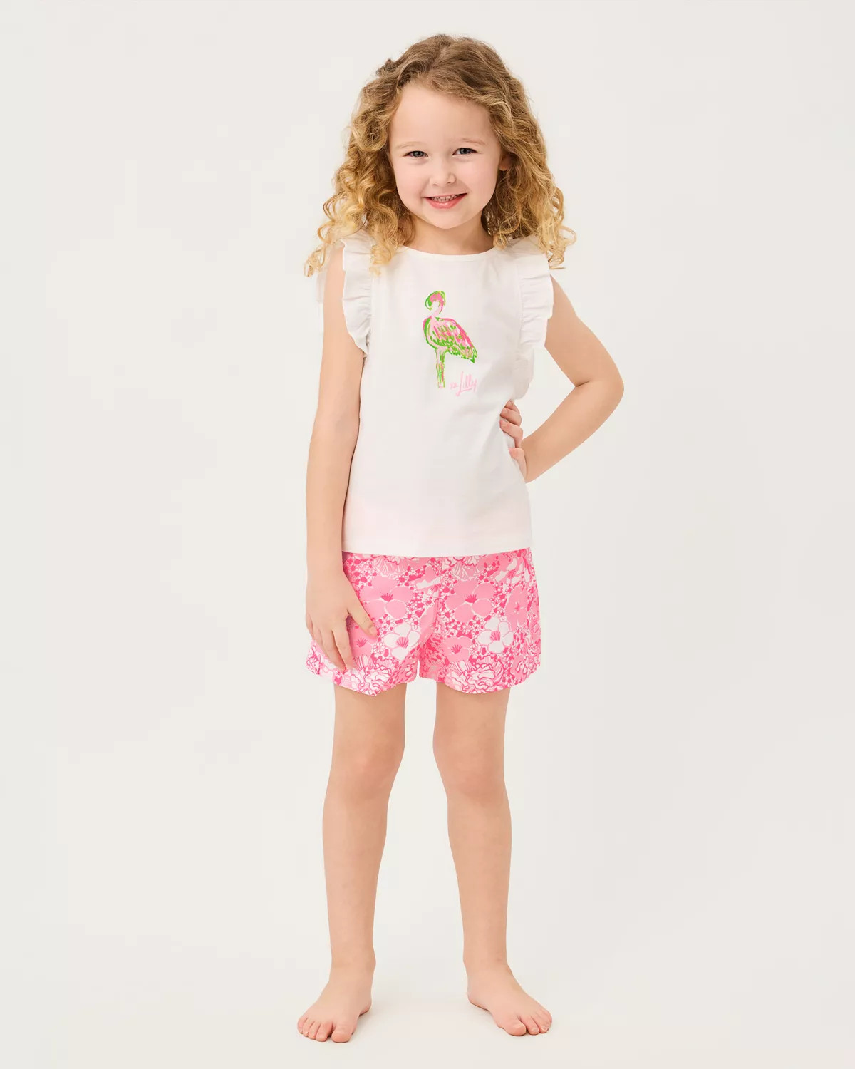 Lilly | Janie and Jack Girls Clementine Short | Lilly Pulitzer