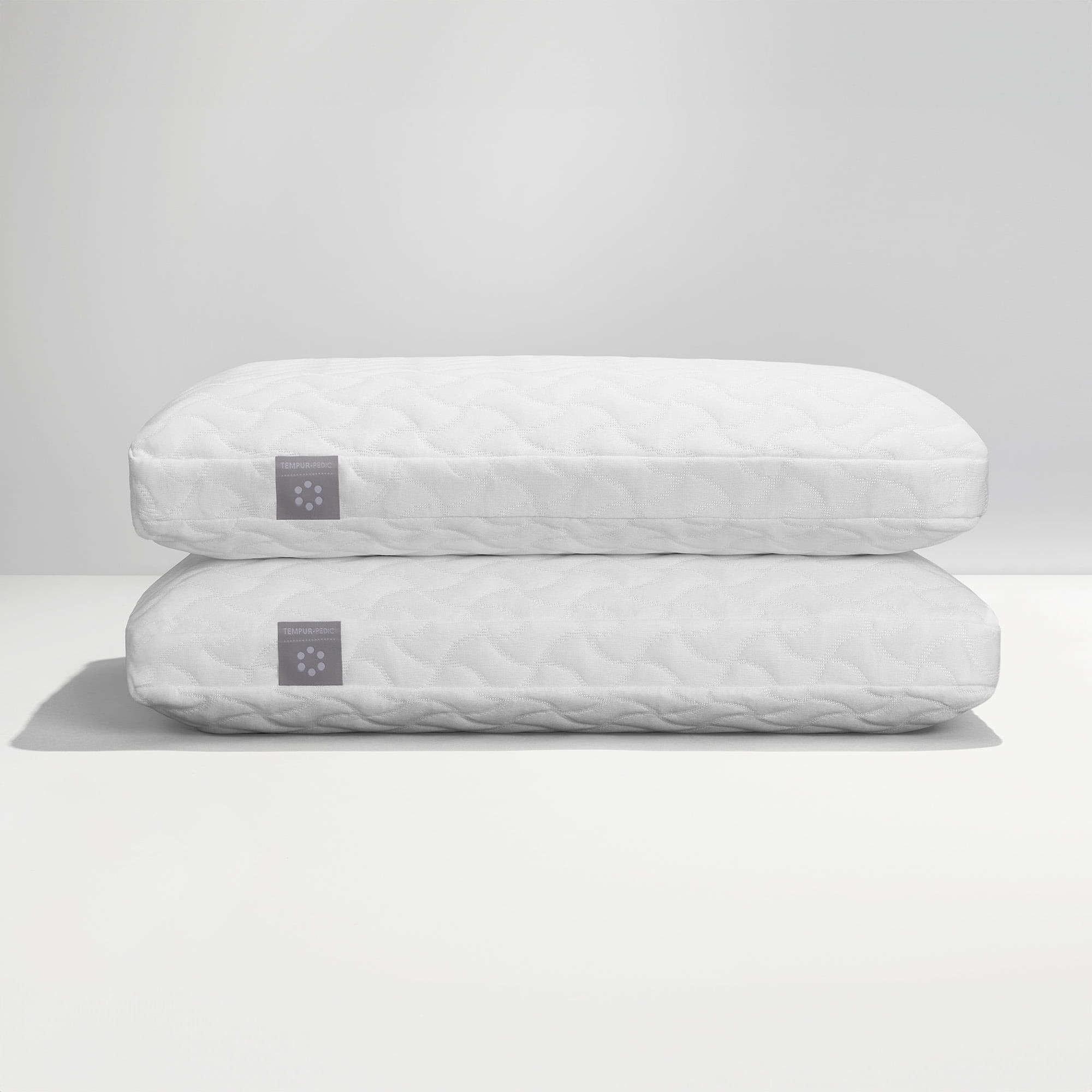 Tempur-Pedic Cloud Memory Foam Bed Pillow for Back and Stomach Sleepers, Queen, 2 Pack | Walmart (US)