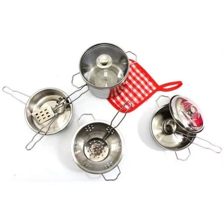 Kitchen Cookware Metal Pots & Pans Playset, 22 x 16 x 18 in. | Walmart (US)