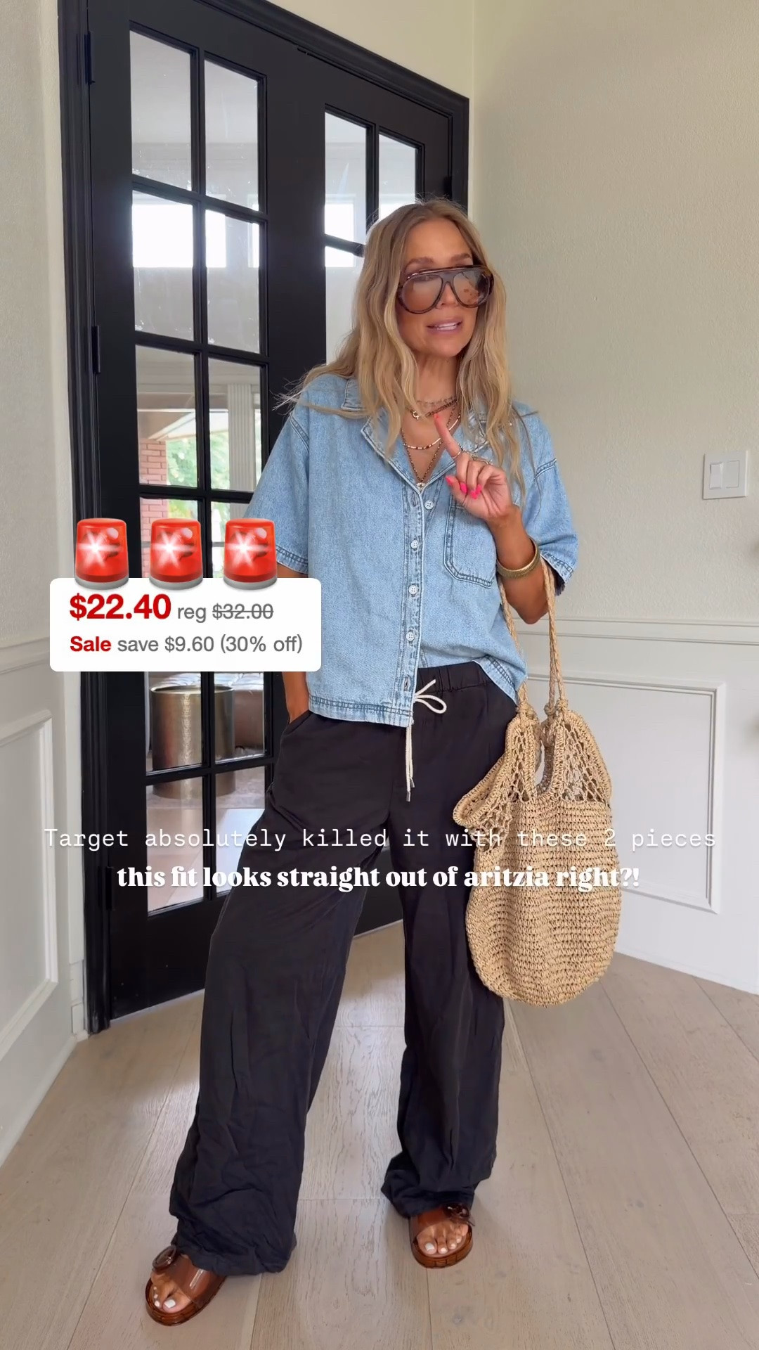🤍If you know me, I’m a sucker for a good denim top!  I think they are timeless & so chic. This one is from Target & 10/10 recommend. 

Wearing size s / my tts 
5’5” | 120 ish lbs

#LTKdayinmylife #LTKgrwm #LTKootd
