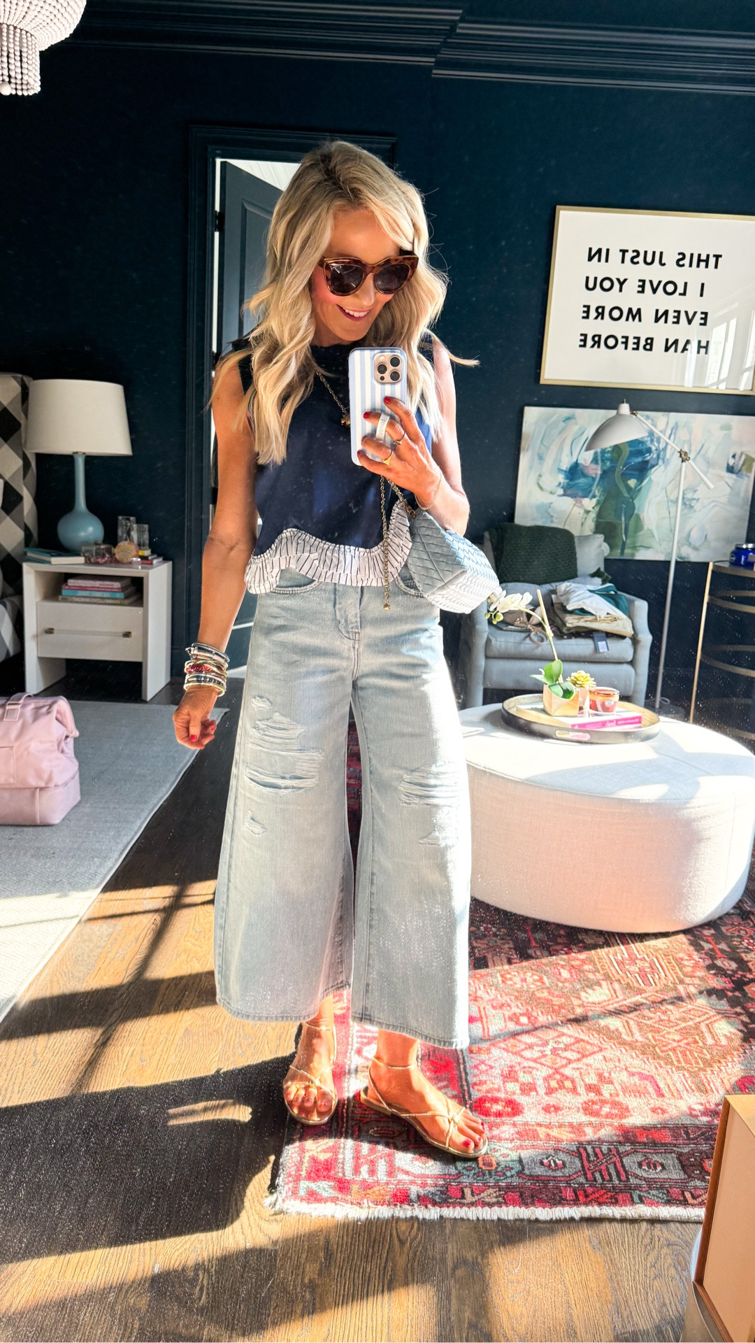 Saturday spring style = the perfect sports mom ootd! wearing XXS in tank and size 24 in jeans • 

#LTKgrwm #LTKootd #LTKdayinmylife