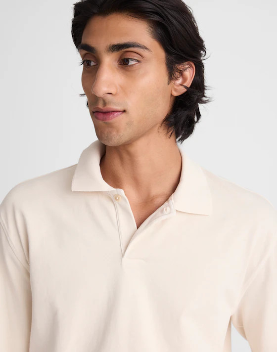 Compact-Knit Polo | Madewell