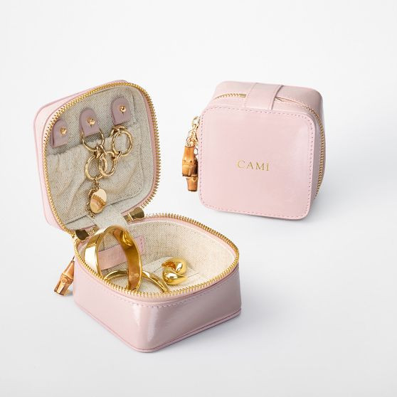 Patent Leather Jewelry Case | Mark and Graham