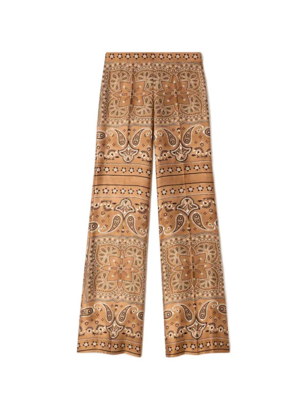 Bandana-print flowy pants | Farfetch Global