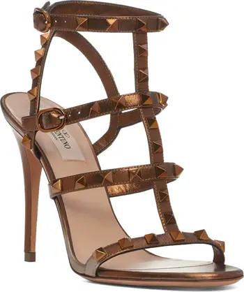 Rockstud T-Strap Sandal (Women) | Nordstrom