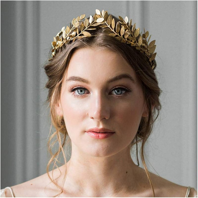 Chmier Bridal Headband Leaf Vine Headband Leaf Crown Leaf Tiara Wedding Headpiece Bridesmaid Prom... | Amazon (US)