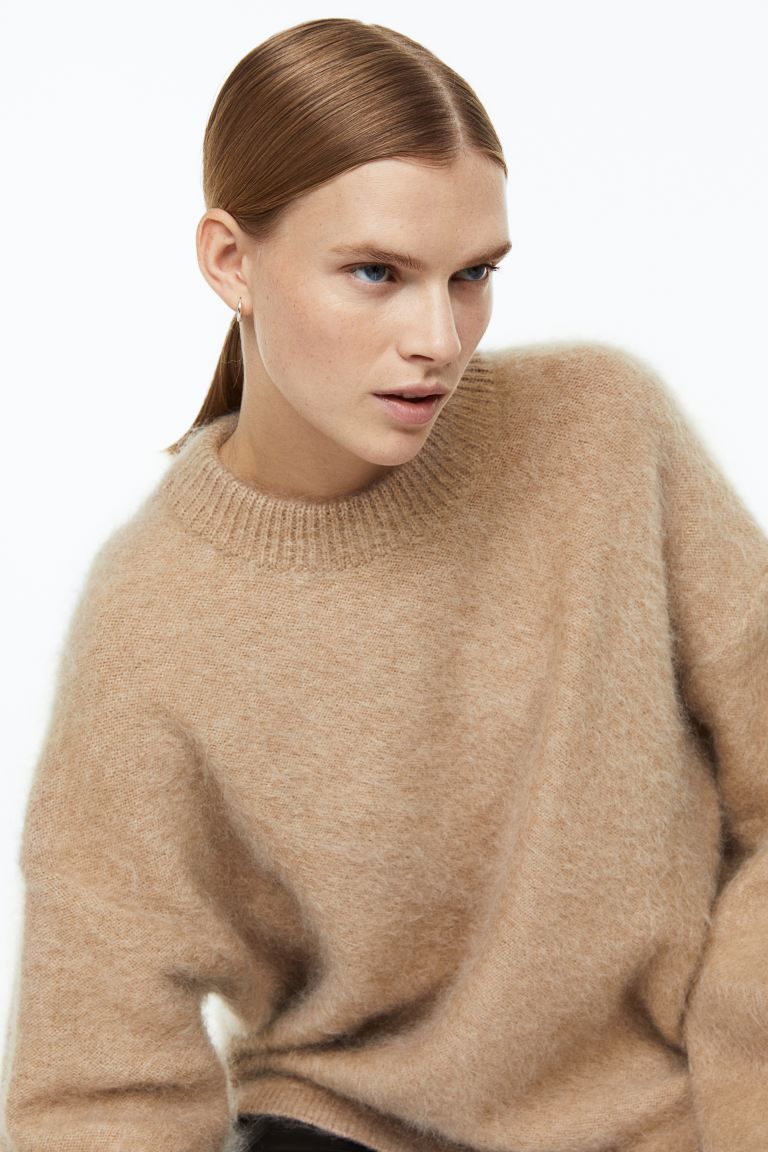 Oversized Mohair-blend Sweater | H&M (US)