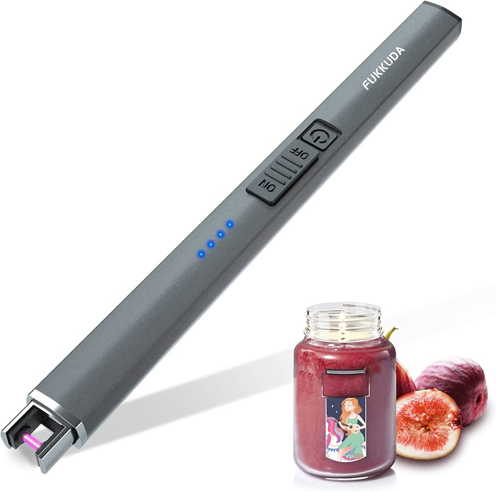 Electric Candle Lighter Plasma Arc Lighters Windproof & Flameless with USB Rechargeable Battery D... | Amazon (US)