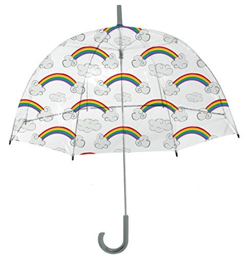 Rainbrella Kids Sky Collection Rainbows Umbrella, Clear | Amazon (US)