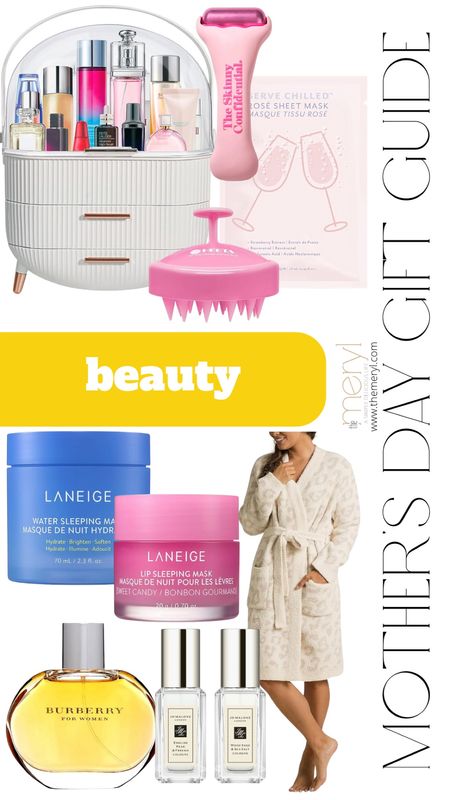 Mother’s Day Gift Guide. Ideas for the mom who loves to pamper herself with beauty treatments, scents and more.
Ice Face Roller Scalp Massage Laneige Lip Mask Rose Face Masks Burberry Jo Malone Barefoot Dreams

#LTKGiftGuide #LTKbeauty #LTKfindsunder100