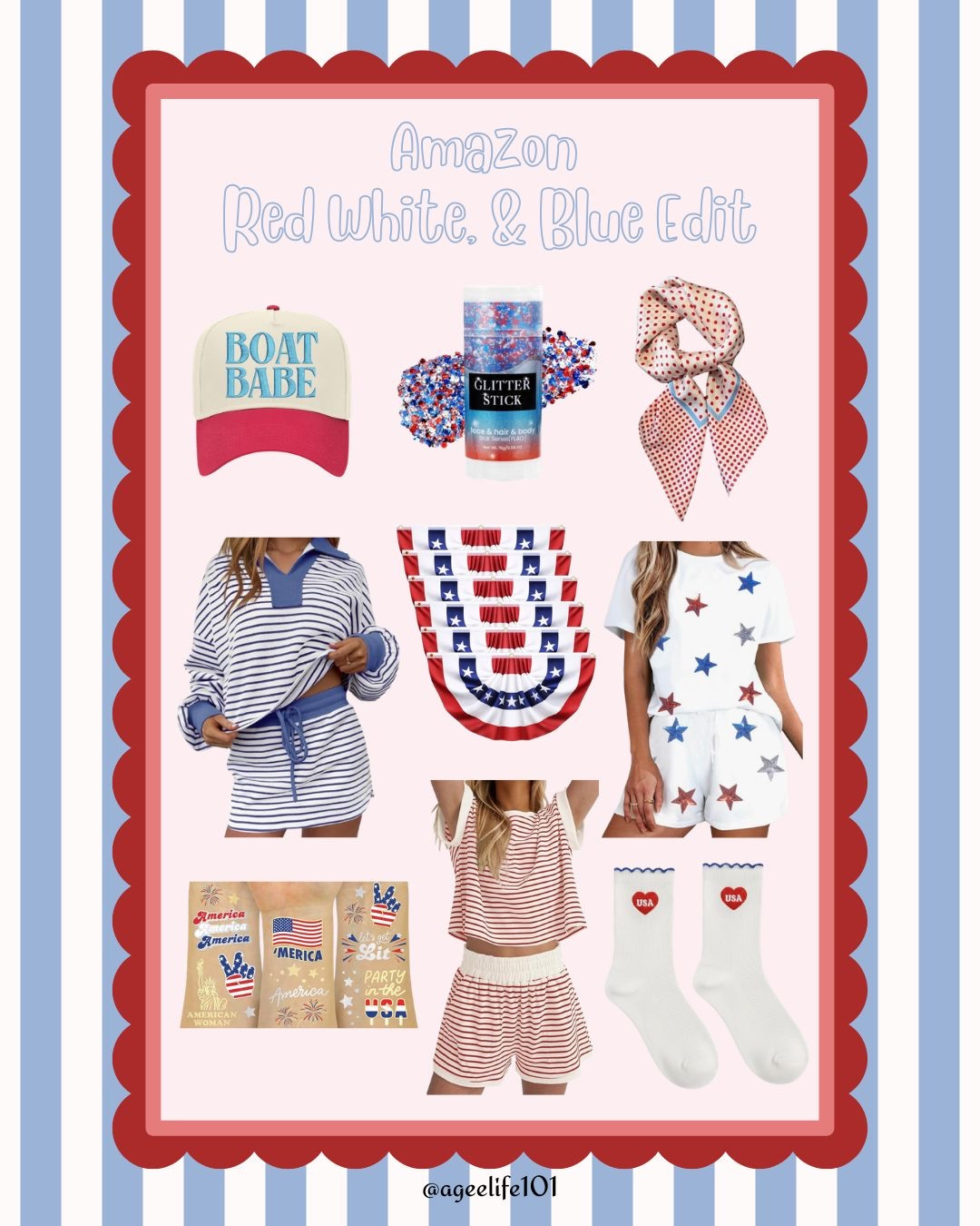 Just in time for Memorial Day and America’s 250th 🎇 🇺🇸 🦅 
:
The cutest finds and the best prices. P.S. that skirt is a skort 🙌🏽

#LTKgrwm #LTKmomlife #LTKHome