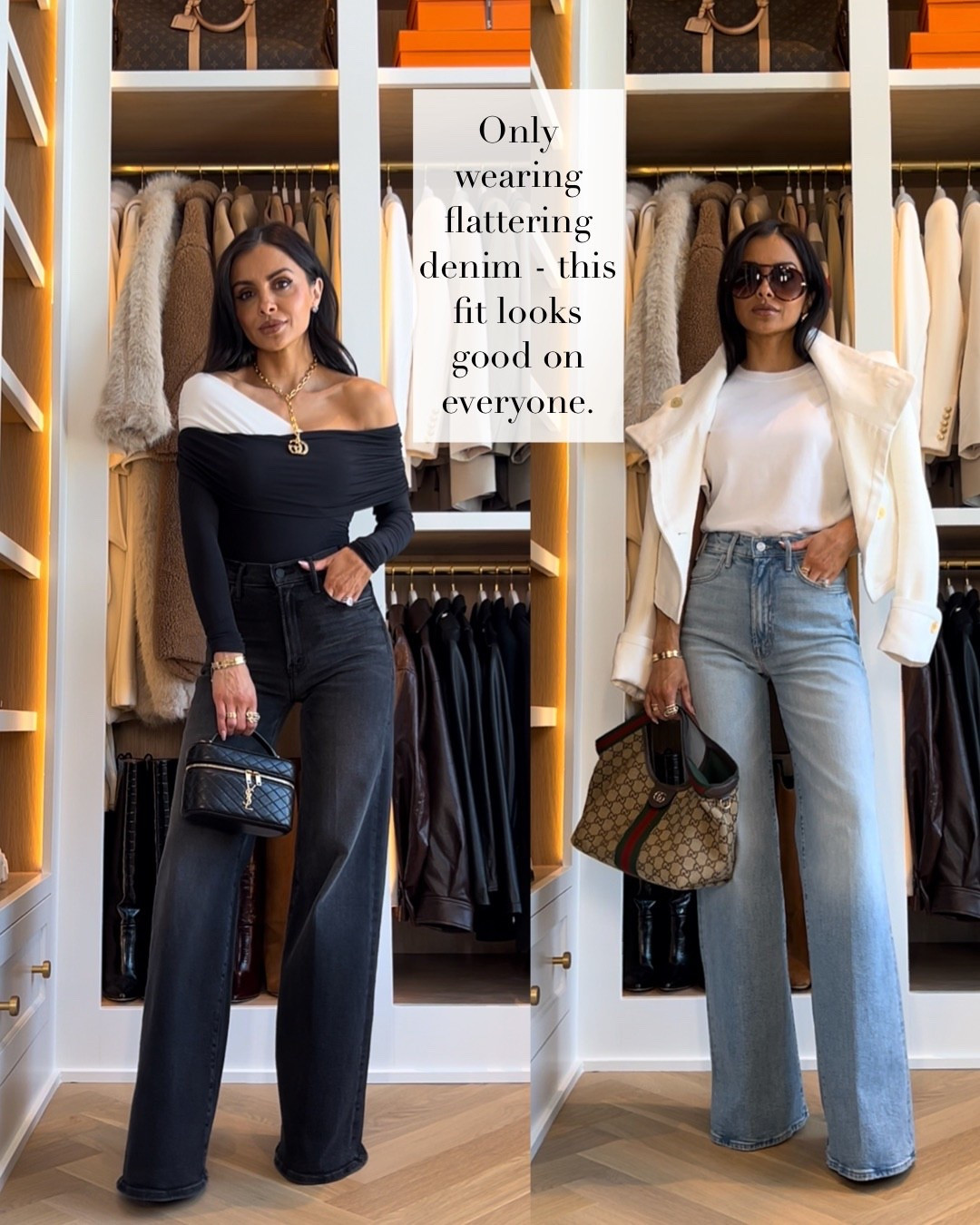 Date night or lunch meeting? I styled my favorite Mother Hustler Roller Sneak jeans in two different washes to show how versatile they are. One look feels sleek and a little dressier with a Zara off the shoulder top, while the other is a polished daytime outfit with an Aritzia cinched waist tee and cropped Zara jacket.

Mother Hustler Roller Sneak jeans wearing a 24, runs TTS.
Zara Top - size XS
Aritzia Top - size XS
Zara Jacket - Size XS 

miamiamine mother hustler roller sneak jeans date night outfit ideas lunch meeting outfit chic denim outfits zara off shoulder top aritzia cinched waist tee zara cropped jacket elevated everyday style polished casual outfits spring outfit inspiration

#LTKspringtrends #LTKPetite #LTKOver40