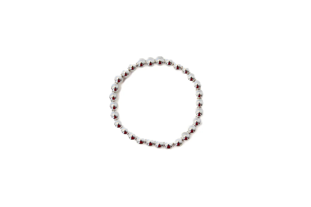 The Silver- 6mm | Cocos Beads and Co