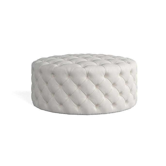 Romi Tufted Cocktail Ottoman | Frontgate | Frontgate