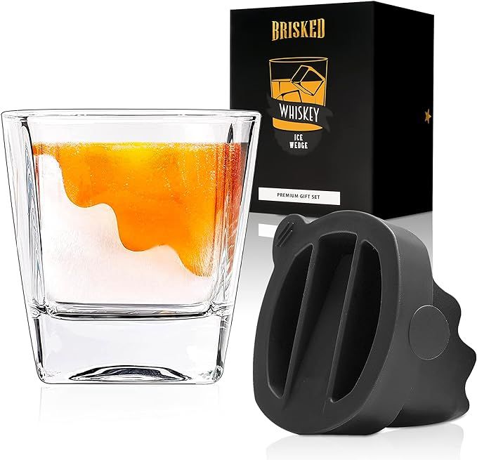 Whiskey Wedge Glass Set | Old Fashioned Whisky | Best Accessories & Gifts for Drinking Bourbon an... | Amazon (US)