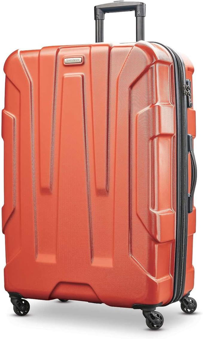 Samsonite Centric Hardside Expandable Luggage with Spinner Wheels, Burnt Orange, Checked-Large 28... | Amazon (US)