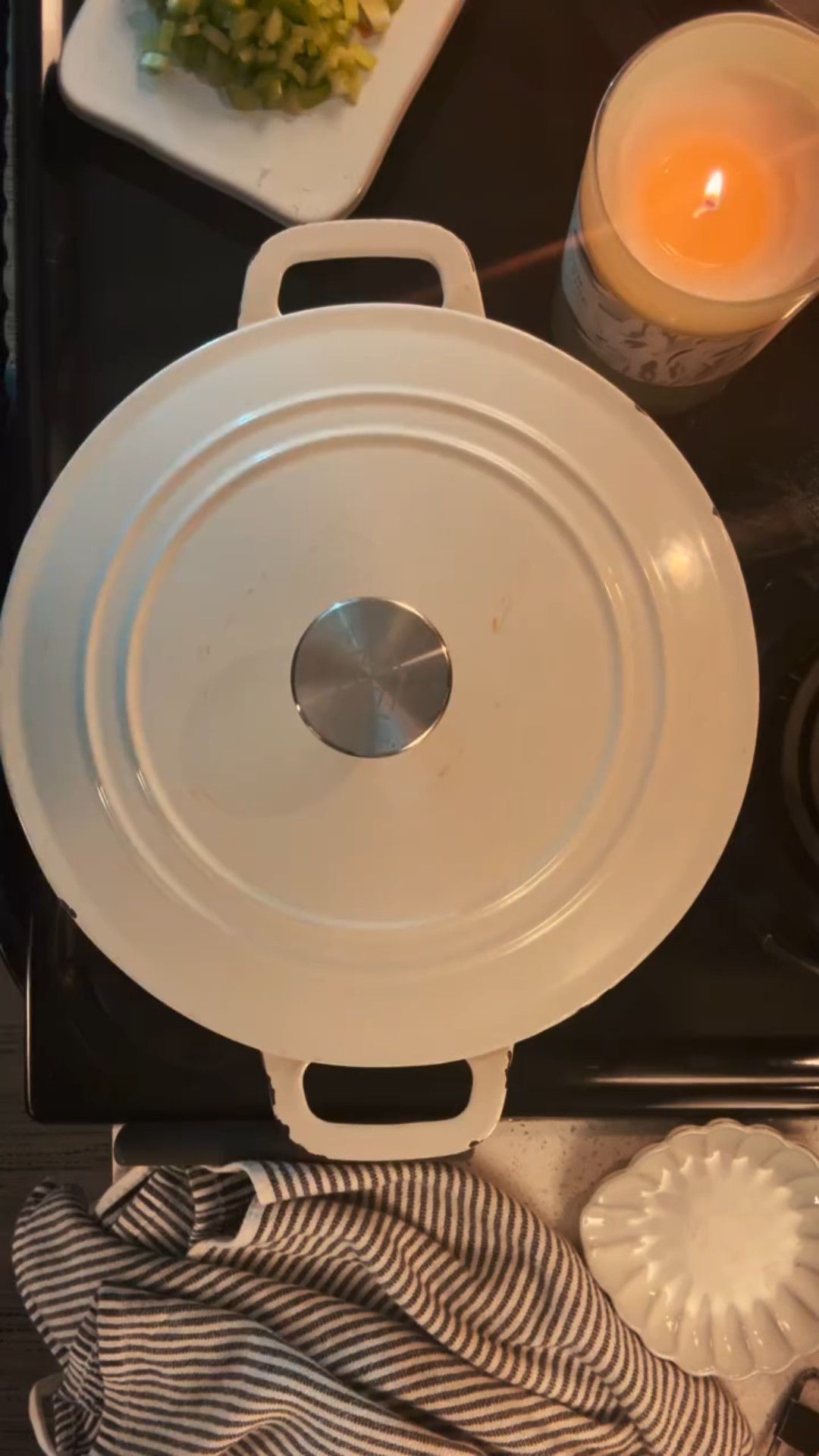 They say comfort comes in many forms. For me, it came in a pot of French Lentil Soup—earthy, humble, and quietly beautiful. Yellow onion, carrots, and celery softened in butter, lentils simmered until tender, pork bone and herbs adding warmth with every stir. The kind of soup that doesn’t shout, but hums—a steady reminder that simple food can carry the deepest comfort.

Inspired by Julie & Julia, I’m cooking my way through Magnolia Table Volumes 1, 2, and 3. Recipe 39 of 457 is French Lentil Soup from Volume 2—and here’s how it turned out.

We ladled it into bowls more than once this week, the kind of meal you’re grateful to have leftovers of. Hearty, cozy, and satisfying enough to stand on its own, but also perfect alongside a slice of warmed homemade bread.

⭐⭐⭐⭐ = Loved it
A clear winner. Clean bowls, warm hearts, and the kind of recipe I’ll come back to whenever I need comfort.

390 recipes to go!
Gracefully yours,
🫶🏻 Jeanie Jo

#thejeaniejoandjoannaproject #MealAndGrace @joannagaines @magnolia #magnoliatablecookbook #magnoliatable #magnoliacookbook #joannagaines #cookbookchallenge #magnoliatablevolume2 @magnoliatable @visitmagnolia #visitmagnolia #sincerelyfood #sincerelyrandalls #magnoliatablevolume3
#magnoliatablerecipes

#LTKHome #LTKSeasonal