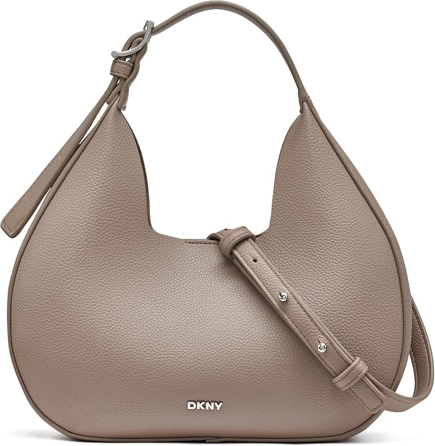DKNY womens Camila Small Hobo Crossbody | Amazon (US)