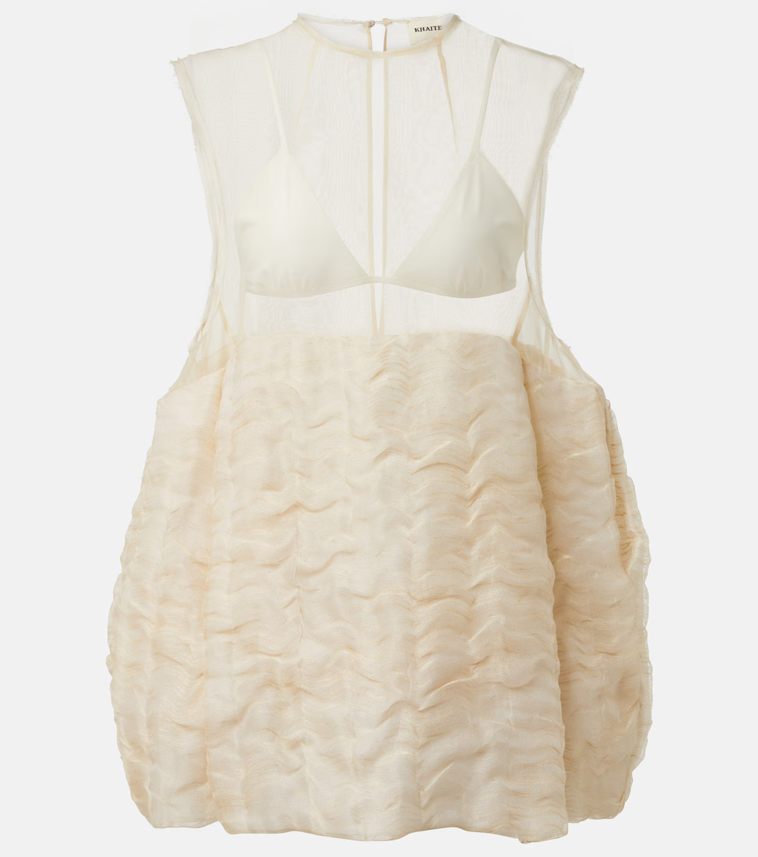 Blair linen and silk-blend minidress | Mytheresa (US/CA)