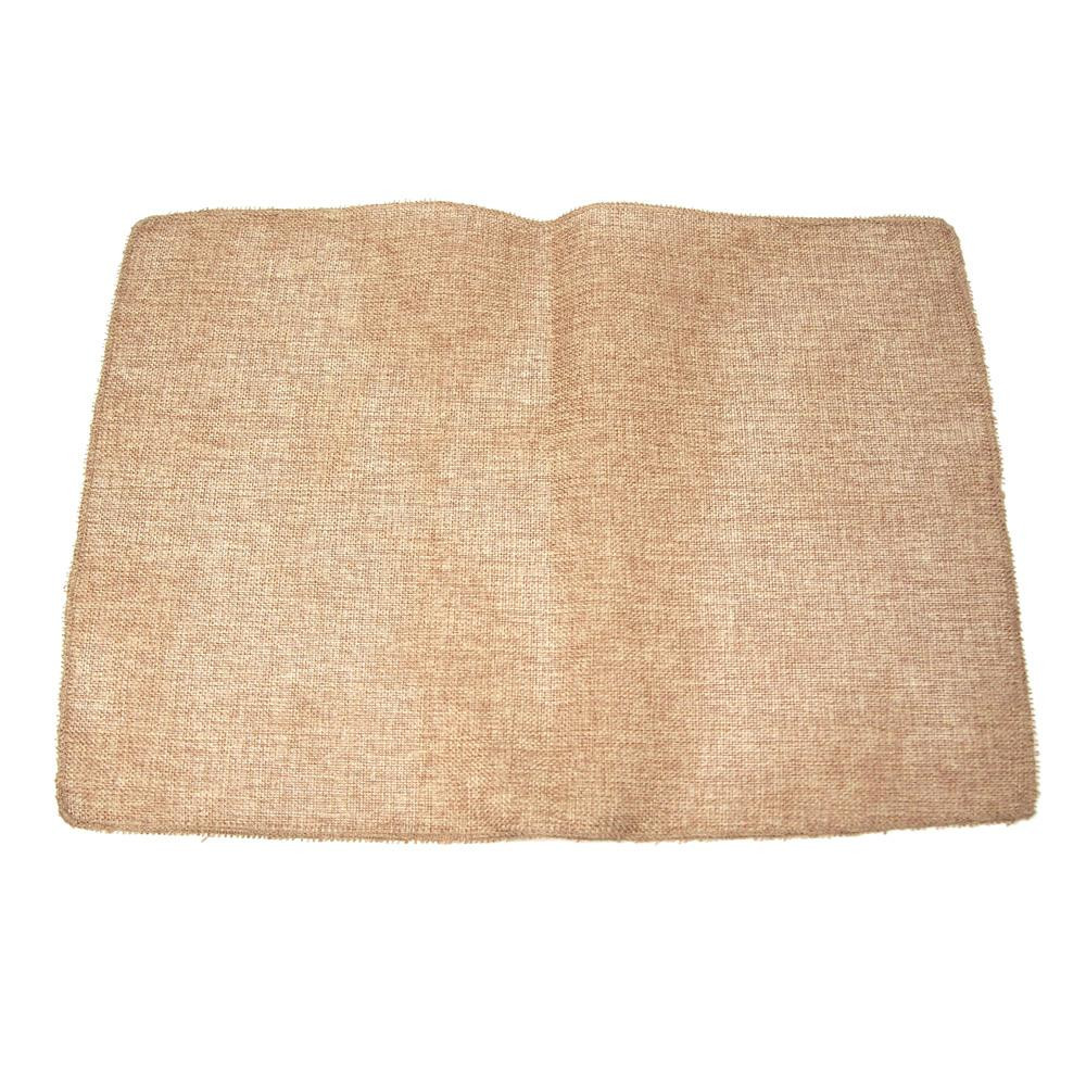 Faux Jute Rectangular Table Placemats, Natural, 19-Inch, 10-Count | Walmart (US)