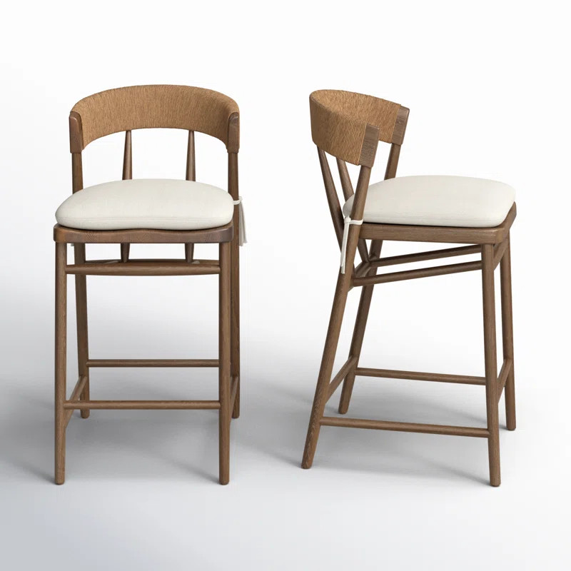 Siofra Stool With Cushion - Counter | Wayfair North America