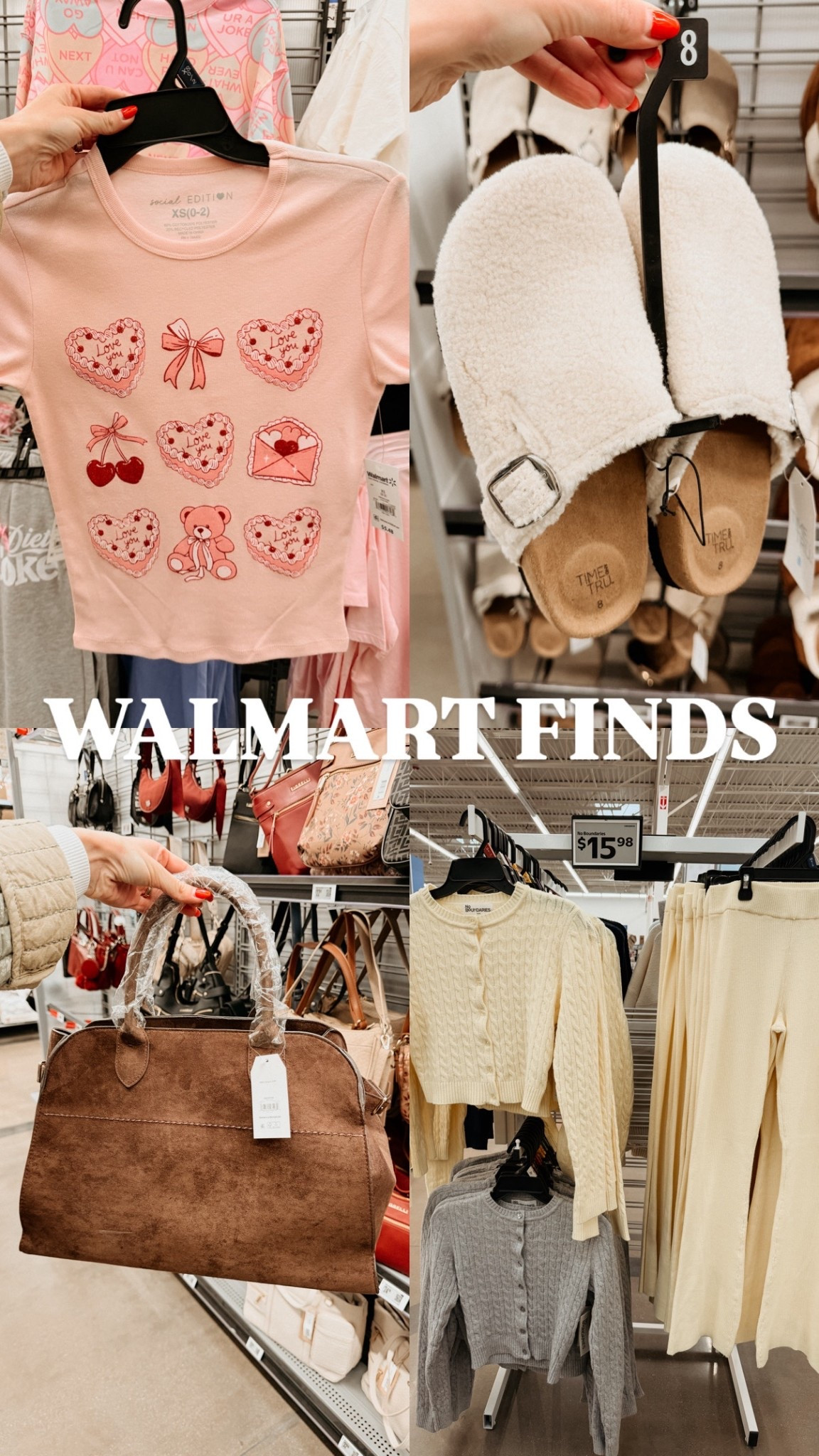 cutest Walmart finds!! 

Valentine’s Day/clogs/suede/purse/matching set

#LTKootd #LTKdayinmylife #LTKmomlife