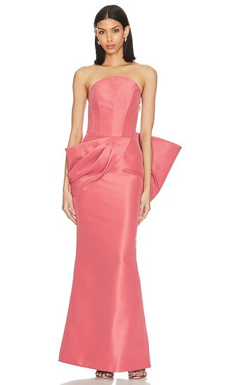 Landslide Gown V.2 in Coral | Revolve Clothing (Global)