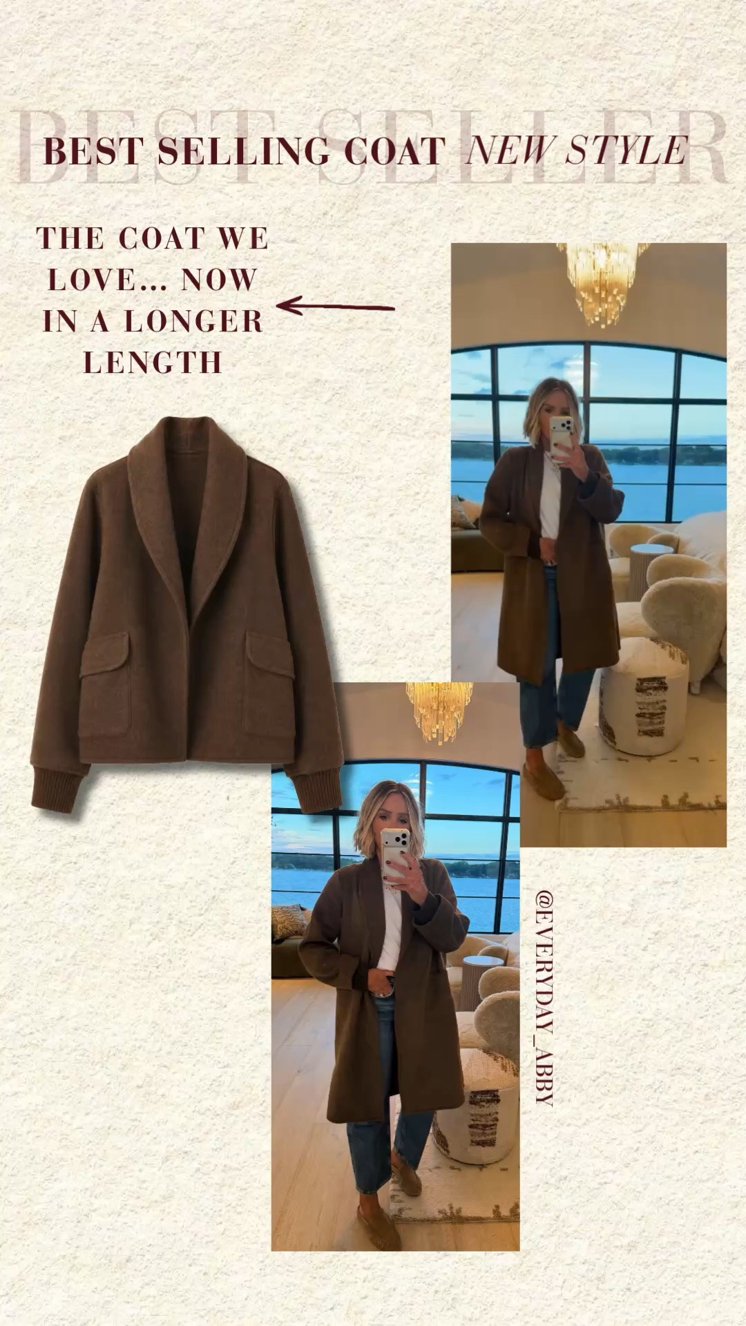 Best selling coat comes in a new style 🤩wearing a medium

#LTKootd #LTKSeasonal #LTKdayinmylife