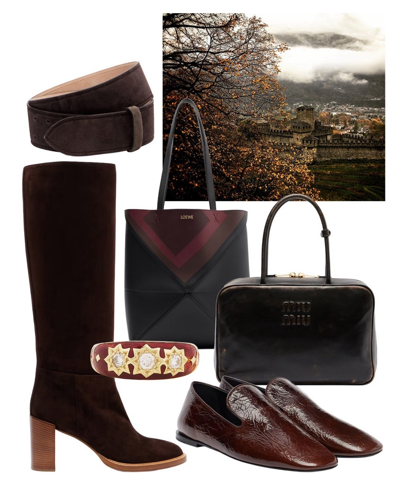 This season, I'm investing in the richest tones autumn offers: chocolate browns, burgundy, and suede pieces that will form the foundation of my fall wardrobe. 

I'll balance matte textures with a hit of shine through crinkled patent leather (love these loafers!). The combination creates visual interest without overthinking it. 

And I like how a stacked wood heel brings an organic element to a beautiful suede boot. Weathered finishes that feel worn add character to this palette too. A Miu Miu bag speaks nicely to this theme. It brings in a note of vintage beauty which could further translate to jewelry. One-of-a-kind special pieces always elevate!

These details help create a palette that's sophisticated for any setting. It's an approach to seasonal dressing I've been referring to often lately, with palette taking priority over specific items for creating interesting combinations rather than following trends.

#LTKSeasonal #LTKStyleTip #LTKShoeCrush