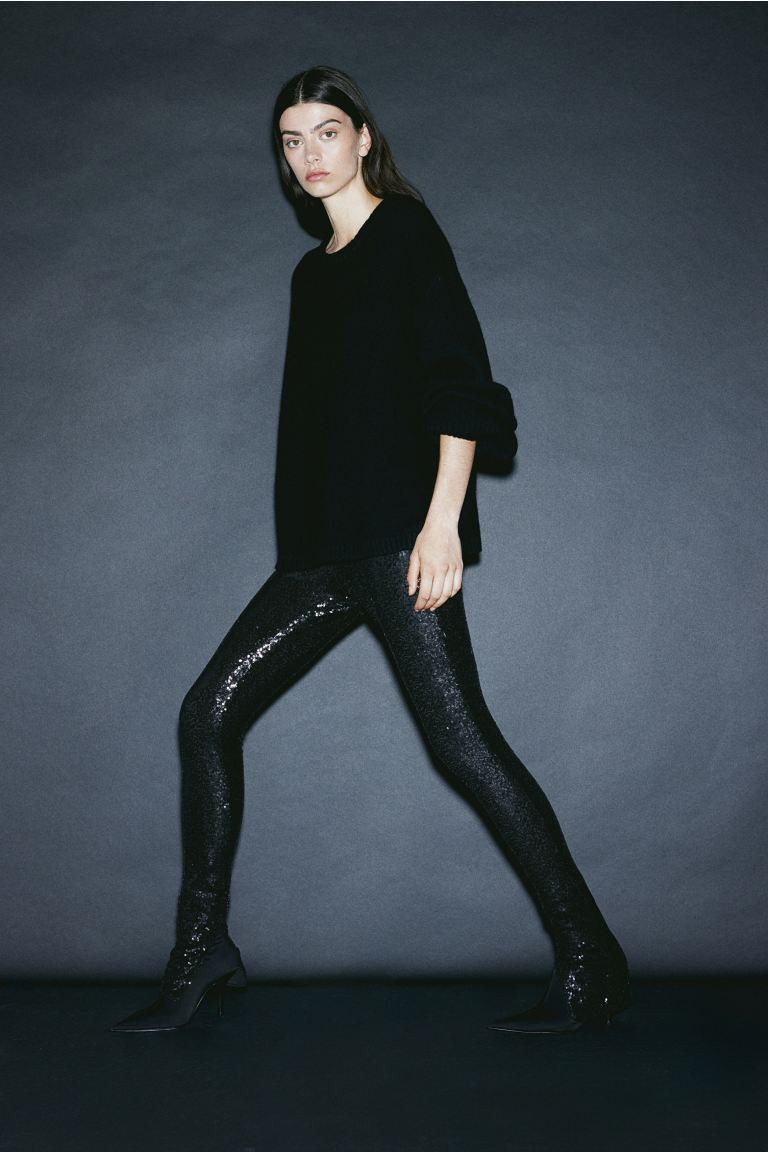 Legging à sequins | H&M (FR, IT, ES, PT, BE)