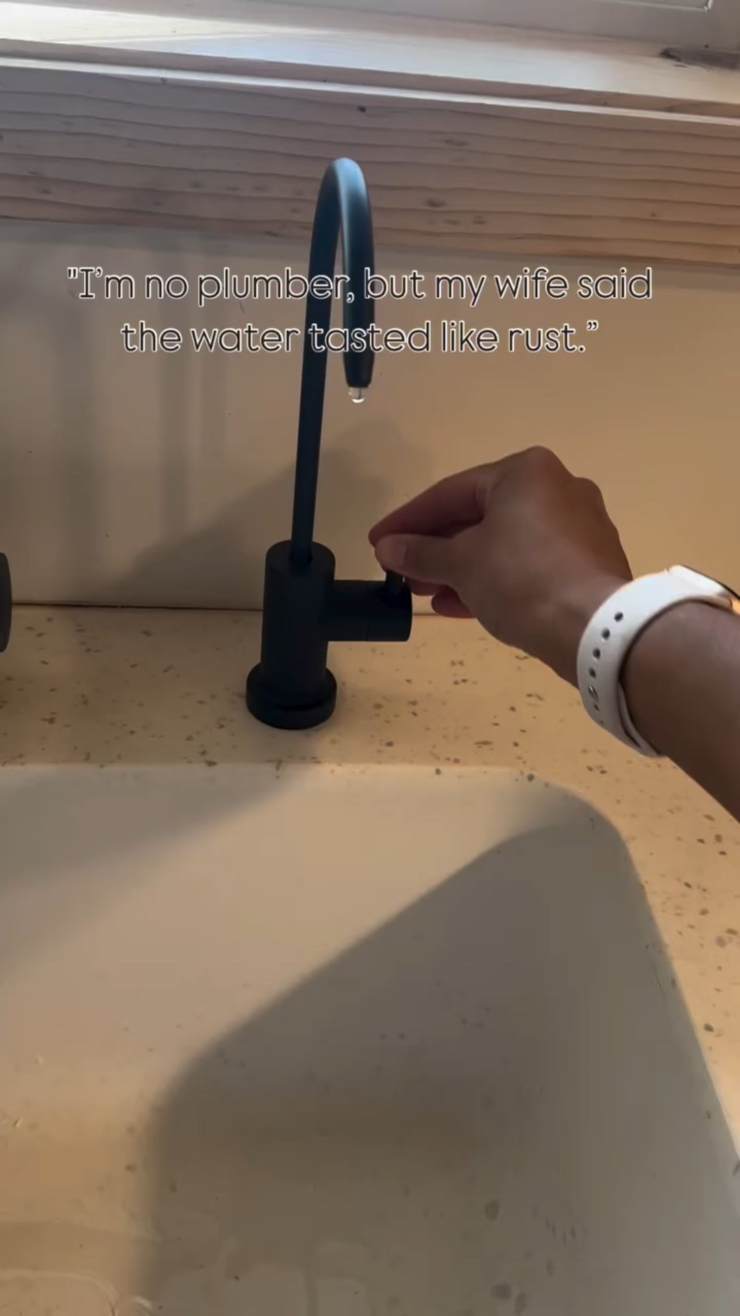 Mother’s Day present to me 😄🥰 We have well water at our cabin and it is very irony so Alex installed a water filtration system that purifies the drinking water! We found a super easy one to install in under 30 minutes that is slender and doesn’t even need an outlet! 

#diywaterfilter #diycouple #budgetfriendly #cabinlife

#LTKHome