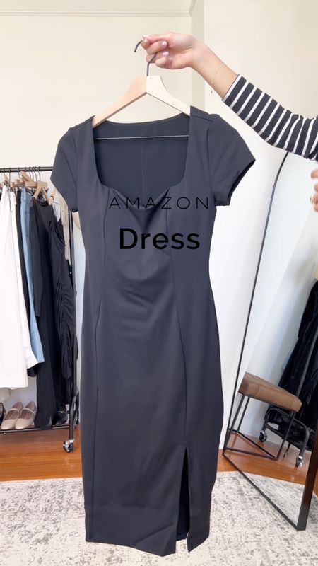 Black dress from Amazon
Wearing size Mediumm

#LTKstyletip #LTKsalealert #LTKfindsunder100