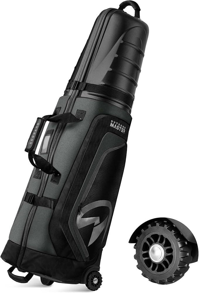 OutdoorMaster Golf Travel Bags for Airlines with Wheels and Hard Case Top, Protect Golf Clubs, Li... | Amazon (US)
