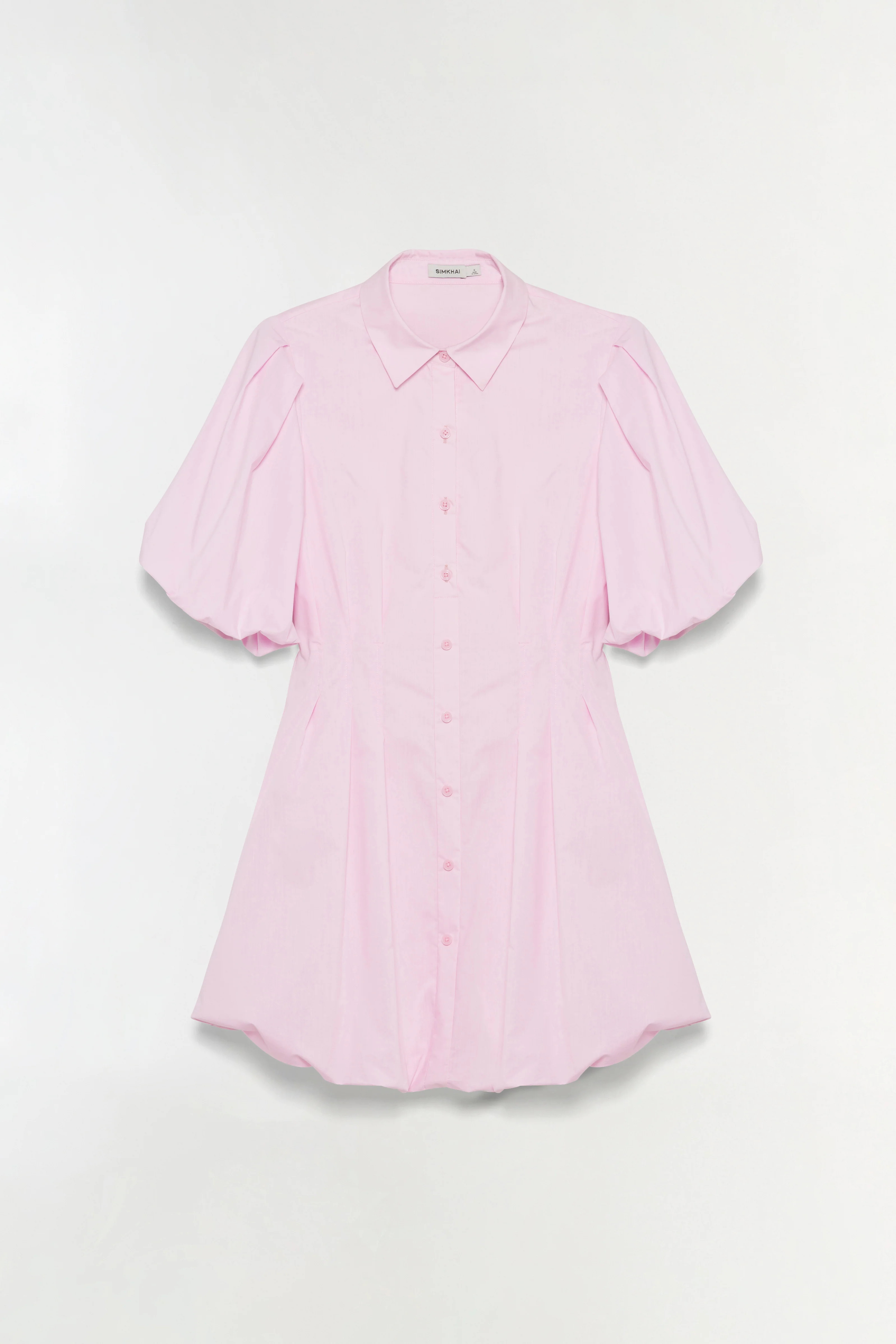 SIMKHAI Women's Cleo Cotton Mini Dress in Tulip, Size 0 | Simkhai