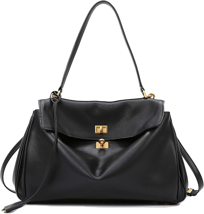 Slouchy Luxury Tote Bag with Soft PU Leather,Top Handle Bag,Large Capacity Shoulder Bags for Wome... | Amazon (US)