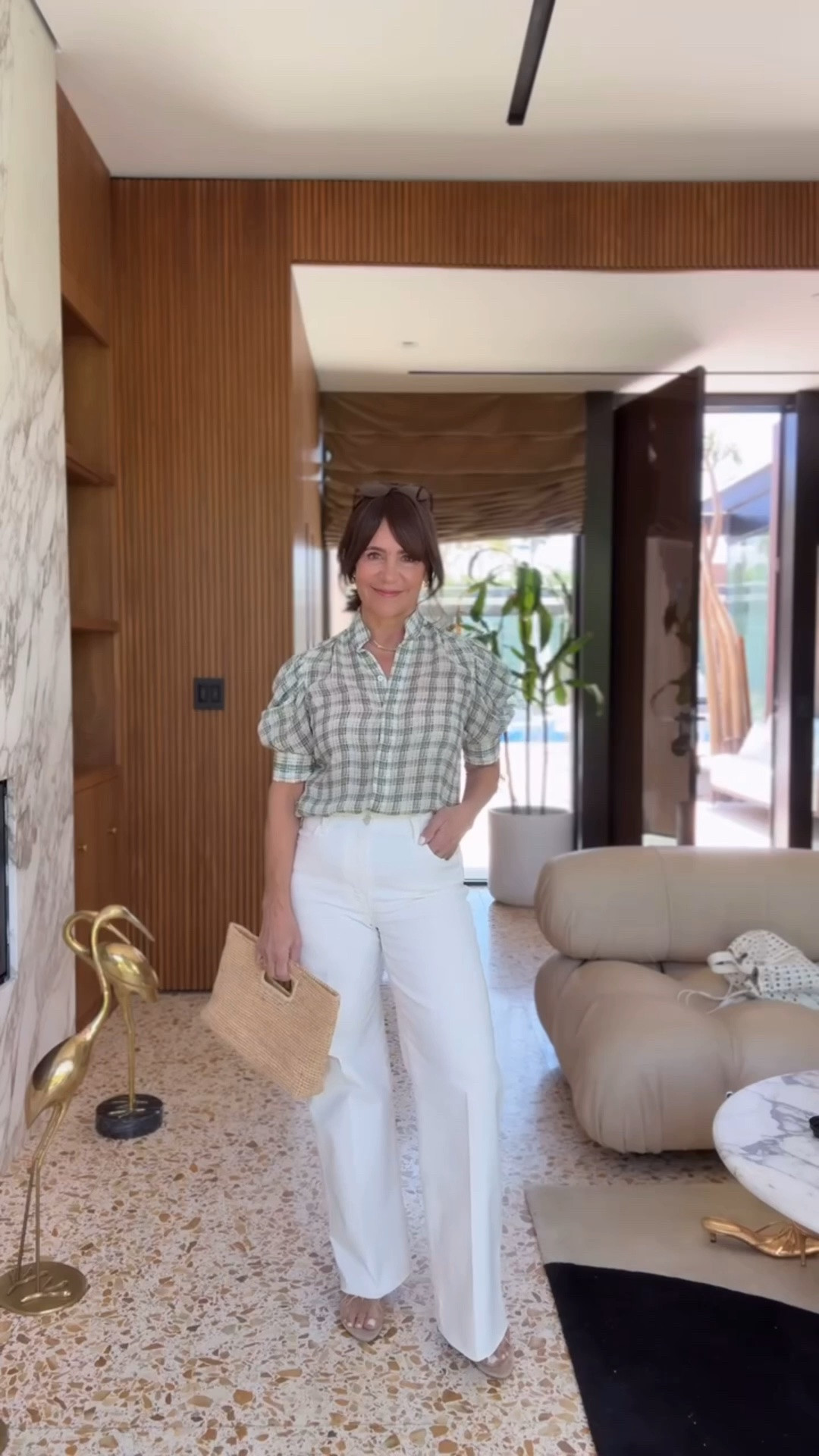 The white jeans that look good on EVERYONE!! 🌟 These are one of my HIGHEST recommendations! Not see through, flattering fit, don’t sag with wear, super comfy, a little stretch… SO GOOD. True to size.

#LTKSeasonal #LTKOver40 #LTKootd