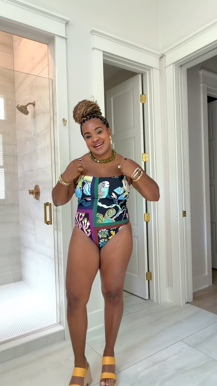 Beach ready! 🤩 Love this swim from Anthro!

#LTKootd #LTKMidsize #LTKTravel