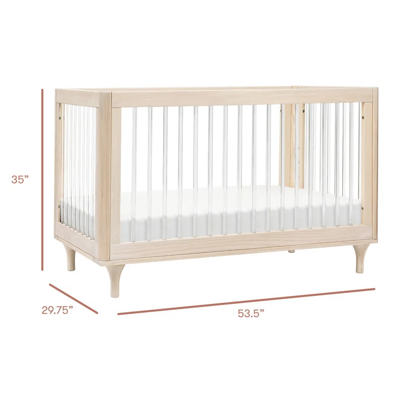 Lolly 3-in-1 Convertible Crib | Wayfair North America